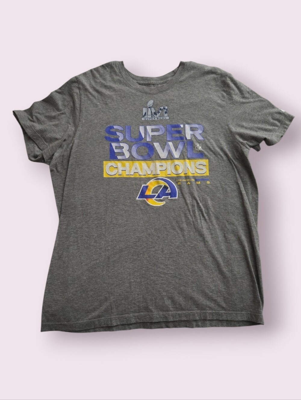 Nike Los Angeles Rams Super Bowl LVI Champions t-shirt